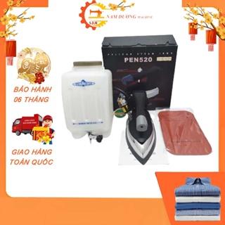 Bàn Ủi Hơi Nước Công Nghiệp Pelican Pen 520 > Bàn Là Hơi Nước Bình Treo Hàn Quốc PEN 520 Chính hãng ( BH 6TH + MẶT NẠ)