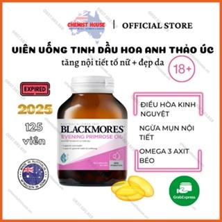 [Mã SKAMFM0612 giảm 10% đơn 399K] Viên uống tinh dầu hoa anh thảo Úc Blackmores Evening Primrose Oil [hàng có bill]