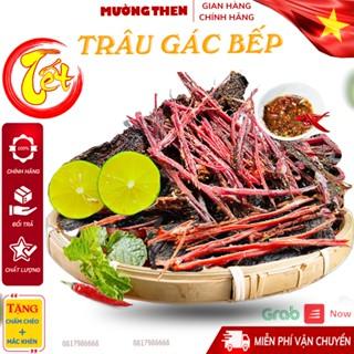 Thịt Trâu Gác Bếp Tây Bắc (ĐẶC BIỆT THƠM) Chuẩn Vị Mường Then ✅ Tặng Chẩm Chéo ✅