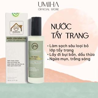 Nước Làm Sạch Và Tẩy Trang Hữu Cơ Umiha Organic 50/100ml Dùng Cho Mọi Loại Da