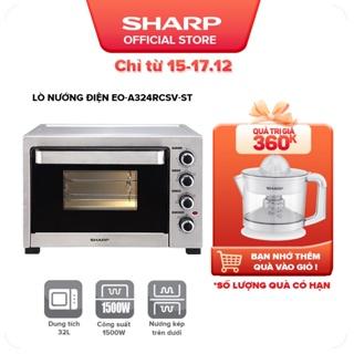 [Mã ELRE1TR5 giảm 8% đơn 5TR] Lò Nướng Điện Sharp EO-A324RCSV-ST 32L