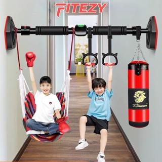 Xà đơn treo tường gắn cửa gắn tường đa năng có thước thăng bằng Gym 2022 FITEZY