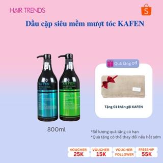 Cặp dầu cặp gội + xả KAFEN xanh CHÍNH HÃNG siêu mềm mượt (CÓ QUÀ TẶNG)