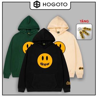 Áo Hoodie nỉ bông Drew mặt cười Hogoto shop , áo nỉ bông hoodie unisex nam nữ