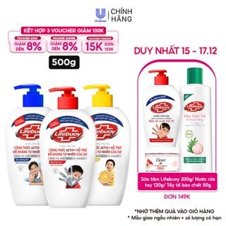 Nước rửa tay Lifebuoy 450g giúp sạch khuẩn và bảo vệ vượt trội khỏi 99.9% vi khuẩn tốt nhất