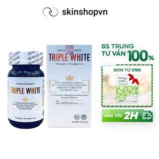 Viên Uống Trắng Da Chống Nắng Giảm Thâm Nám Triple White - BS Nguyễn Đình Trung