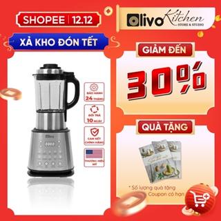 Máy Làm Sữa Hạt Olivo X20 - Công Suất 1800W - Độ Ồn Thấp - Bảo Hành 24 Tháng - Thương Hiệu Mỹ - Hàng Chính Hãng