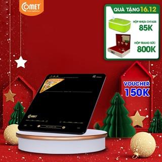 [Mã ELRE1TR5 giảm 8% đơn 5TR] Bếp điện từ Comet CM5428 2000W cảm ứng - tặng nồi inox