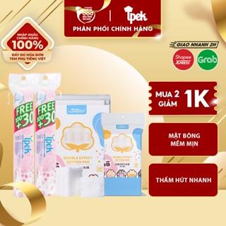 Bông tẩy trang 100% cotton Thổ Nhĩ Kỳ Ipek Klasik Cotton Pads (80/130/150 miếng)