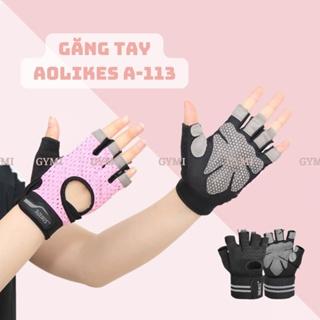 Găng Tay Aolikes A-113 | Găng Tay Nam Nữ Tập Gym, Tập Thể Thao Chính Hãng