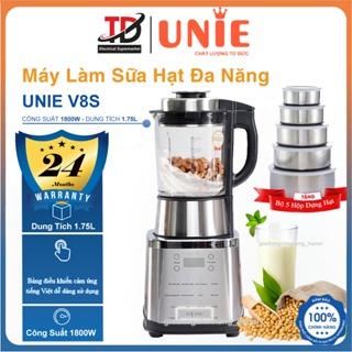 Máy Làm Sữa Hạt Unie V8S - 1.75Lit 1800W - Xay Nấu Đa Năng - Bảo Hành Chính Hãng 2 Năm