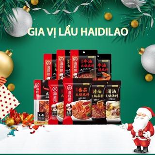 Gia Vị Lẩu Haidilao Vị Tê Cay - Cốt Lẩu Tứ Xuyên có Sẵn Nhiều vị Date Mới - Giao Ngay Trong 2H