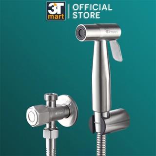 Bộ vòi xịt vệ sinh INOX 304 cao cấp C'MON VX-02-I (dây inox)