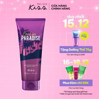 Sữa Dưỡng Trắng Da Toàn Thân Hương Nước Hoa Malissa Kiss Hương Lost In Paradise 226g