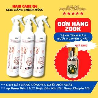 Xịt Dưỡng Tóc NTC Labax Nourishing Shine Spray Keratin Hương Nước Hoa 220ml Chính Hãng - Hair Care Q4