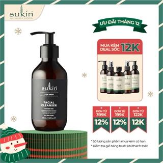 Sữa Rửa Mặt Dành Cho Nam Sukin For Men Facial Cleanser 225ml