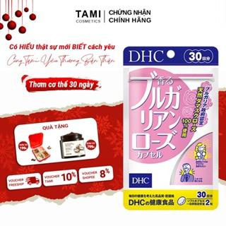 Viên uống thơm cơ thể DHC Nhật Bản bổ sung vitamin E làm đẹp da thực phẩm chức năng gói 30 ngày TM-DHC-ROS30