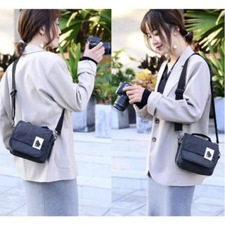 Túi đựng máy ảnh mini chính hãng - tặng khăn da cừu 100% vệ sinh ống kính