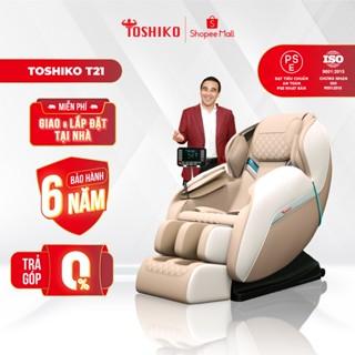 Ghế massage trị liệu toàn thân TOSHIKO T21 cao cấp Bảo Hành 6 năm công nghệ nhiệt hồng ngoại cao cấp