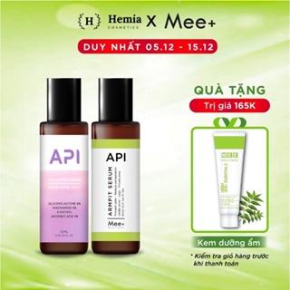 Serum trắng nách & serum khử mùi hôi nách API Mee Natural dạng thanh lăn làm trắng nách và ngăn tiết mồ hôi