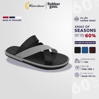 [Mã BMLT35 giảm đến 35K đơn 99K] Dép Thái Lan nam cao su quai chéo KARDAS STREET 3.1