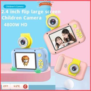 Thanh Toán Khi Nhận Hàng [Có Thẻ Nhớ 32Gb] Máy Ảnh Trẻ Em Máy Ảnh Kỹ Thuật Số Cho Trẻ Em Với Ống Kính Lật Máy Ghi Hình Màn Hình Hd 1080P 2.4 Inch Máy Quay Phim Quà Tặng Sinh Nhật Cho Trẻ Em