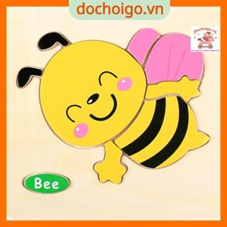 Đồ chơi tranh ghép nổi cho bé, đồ chơi gỗ an toàn cho bé dochoigo.vn