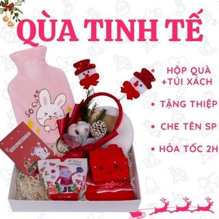 Quà giáng sinh, túi chườm bụng kinh PUHA - Set quà tặng bạn gái Noel, dịp đặc biệt cho chị em phụ nữ người thân bạn