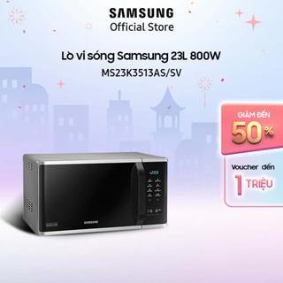 [Mã ELMALL61 giảm 6% đơn 300K] Lò vi sóng Samsung MS23K3513AS 23L 800W
