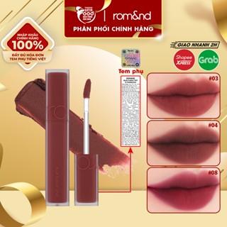 Son Kem Siêu Lì, Lên Màu Chuẩn, Mịn Môi Hàn Quốc Romand Blur Fudge Tint 5g