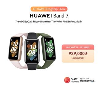 [Mã ELCN5 giảm 5% đơn 500K] Vòng Đeo Tay Thông Minh HUAWEI Band 7
