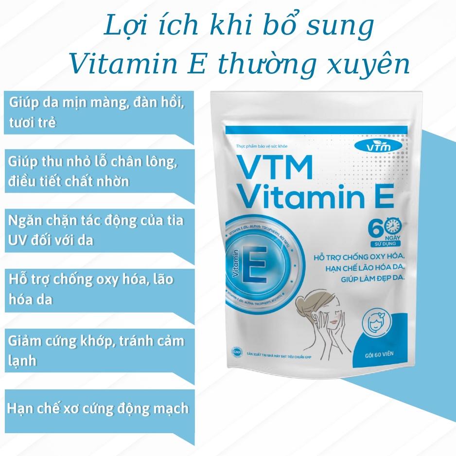 Có thể dùng viên uống bổ sung vitamin E một cách thường xuyên không?