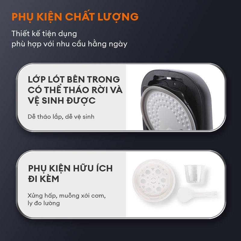 Nên chọn nồi cơm điện thông minh có dung tích bao nhiêu cho phù hợp?