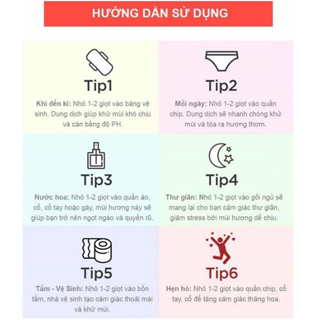 Nước hoa vùng kín có tác dụng gì?