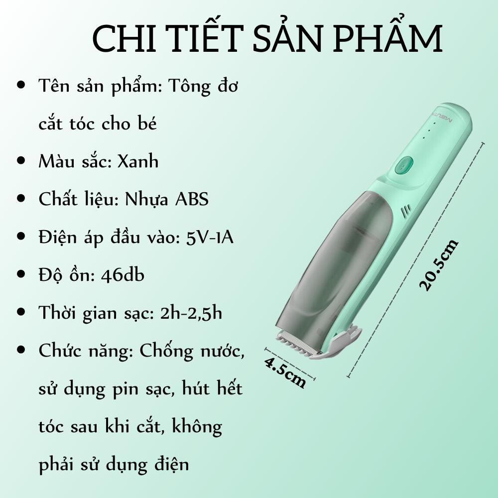 Tông đơ cắt tóc cho bé có an toàn không?