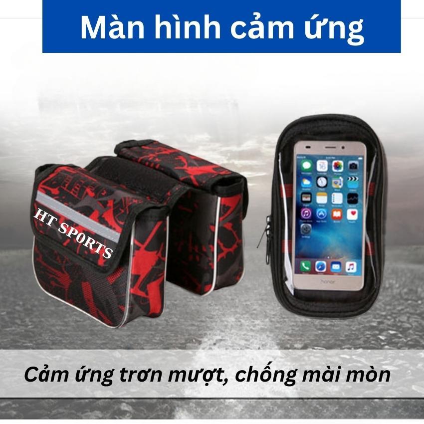 Túi treo sườn xe đạp thể thao có thể mang được những vật dụng gì?