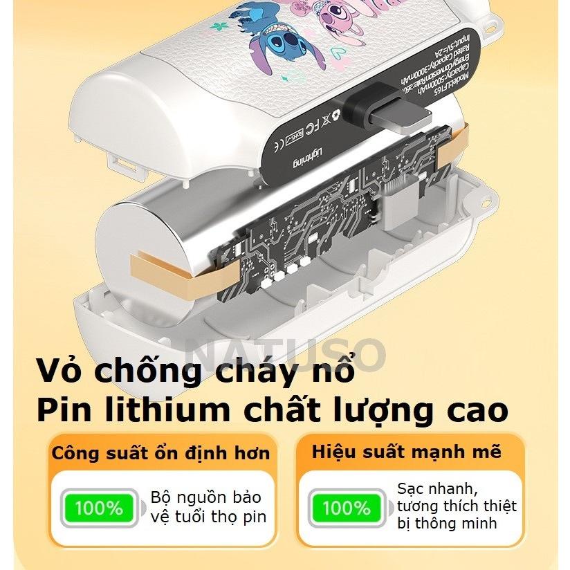 Pin dự phòng 5000mAh có thể sử dụng để sạc đồng hồ thông minh hay không?