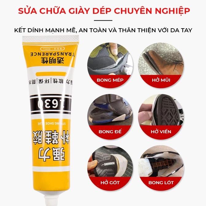 Có nên dán giày bằng keo dán hay sử dụng dịch vụ đặc biệt của các cửa hàng sửa giày chuyên nghiệp không? Tại sao?