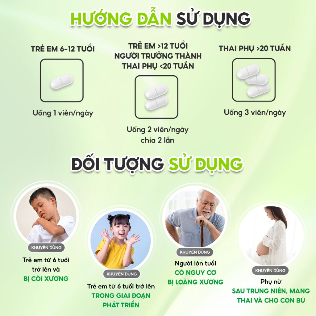 Viên uống bổ sung canxi có tác dụng gì?