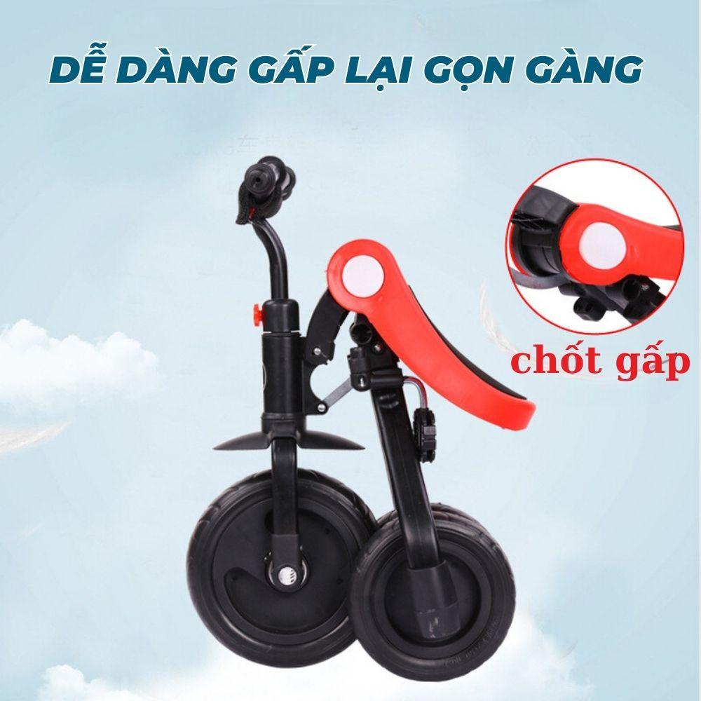 Xe đạp 3 bánh cho bé có nên cho trẻ em tự lái hay không?