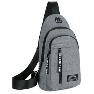 Túi đeo chéo nam túi chéo vải bố gọn nhẹ tiện lợi thích hợp đi du lịch chơi thể thao TX9125