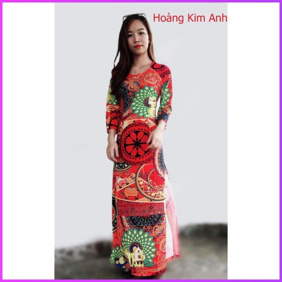 Bộ áo dài truyền thống hoa có đặc điểm gì?