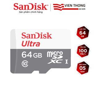 Top 10 thẻ nhớ microsdxc sandisk ultra 64gb tốt nhất
